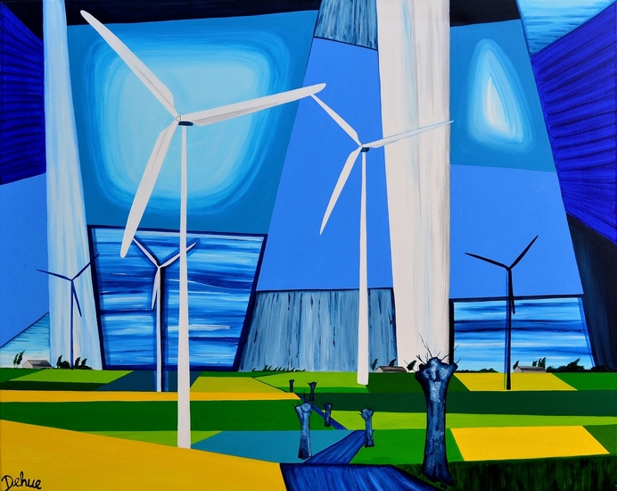 Windmolens in Holland