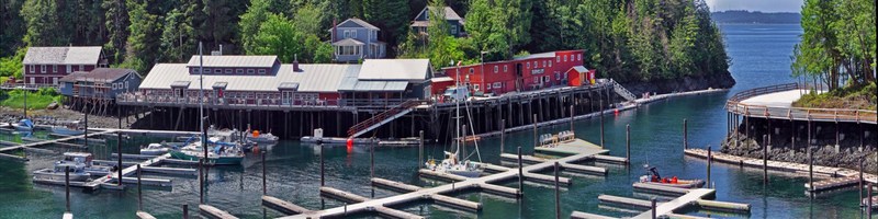 Telegrafe Cove Vancouver Island
