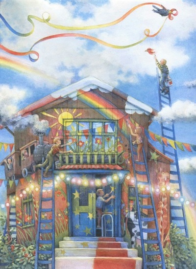 De vrolijke schilders