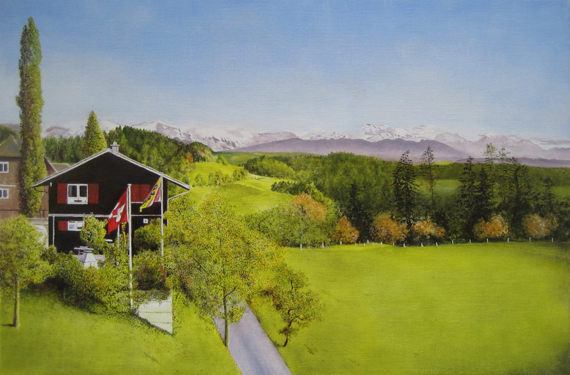 Huisje in Zwitserland