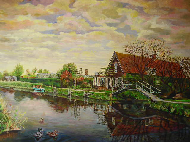 Gezicht op de Sonnehoeck