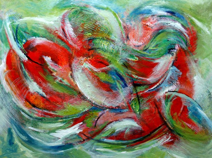 abstract - tulpen