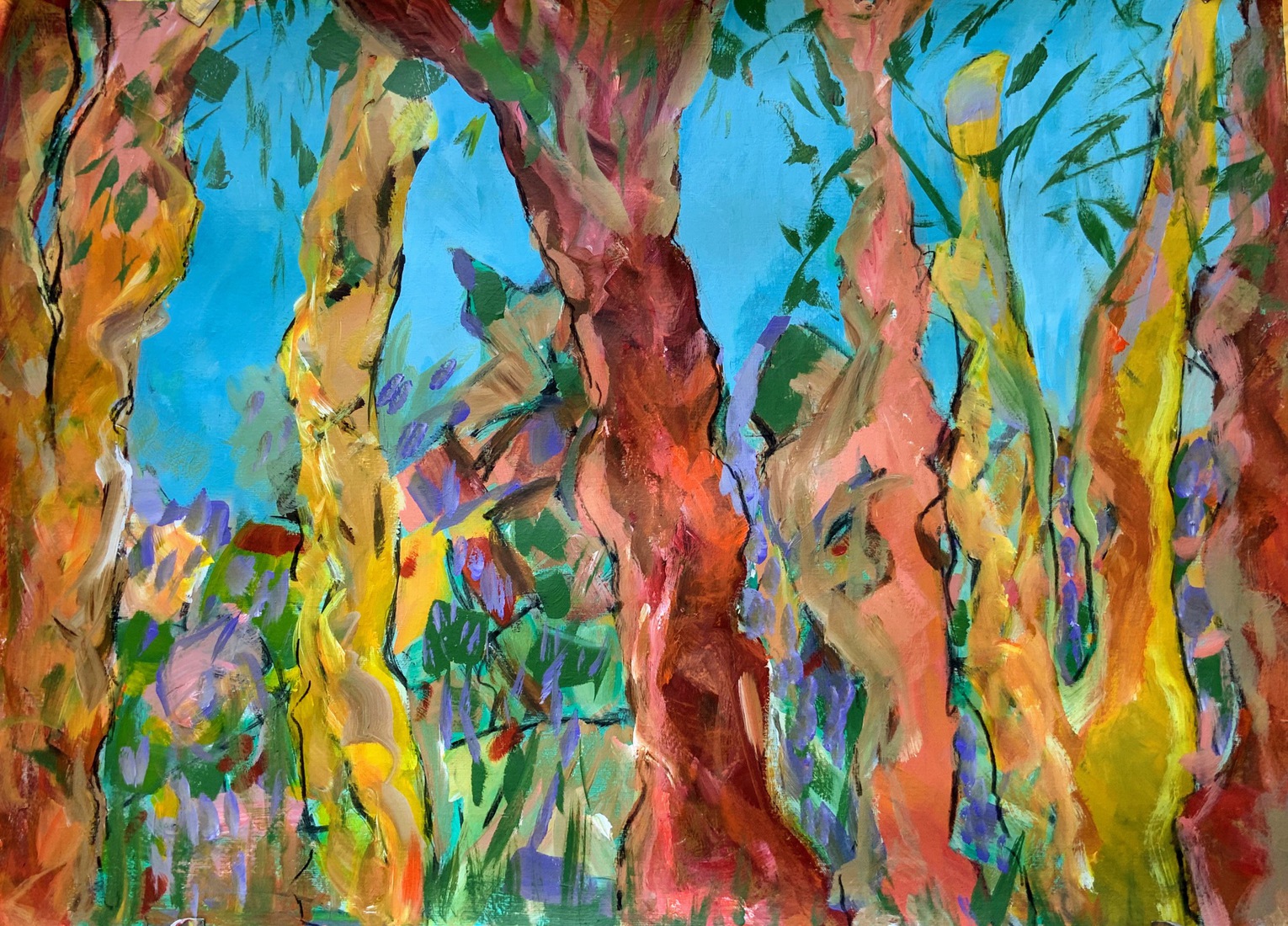 Coloured Trees