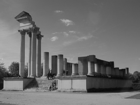 Xanten. Haventempel