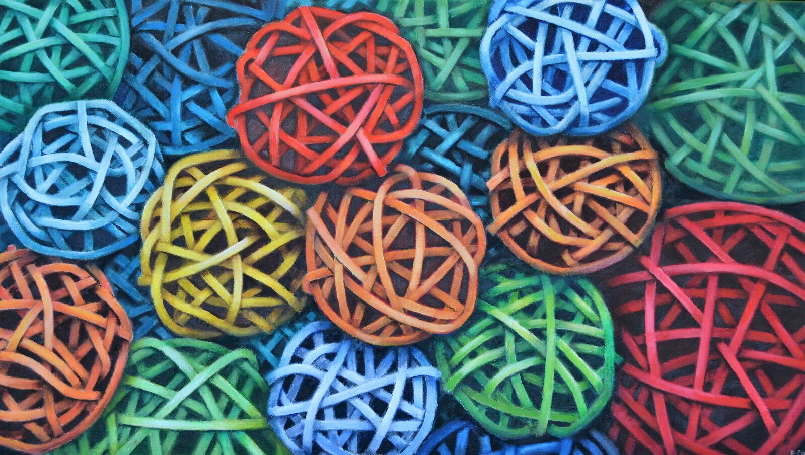 Kleurrijke Koorbollen