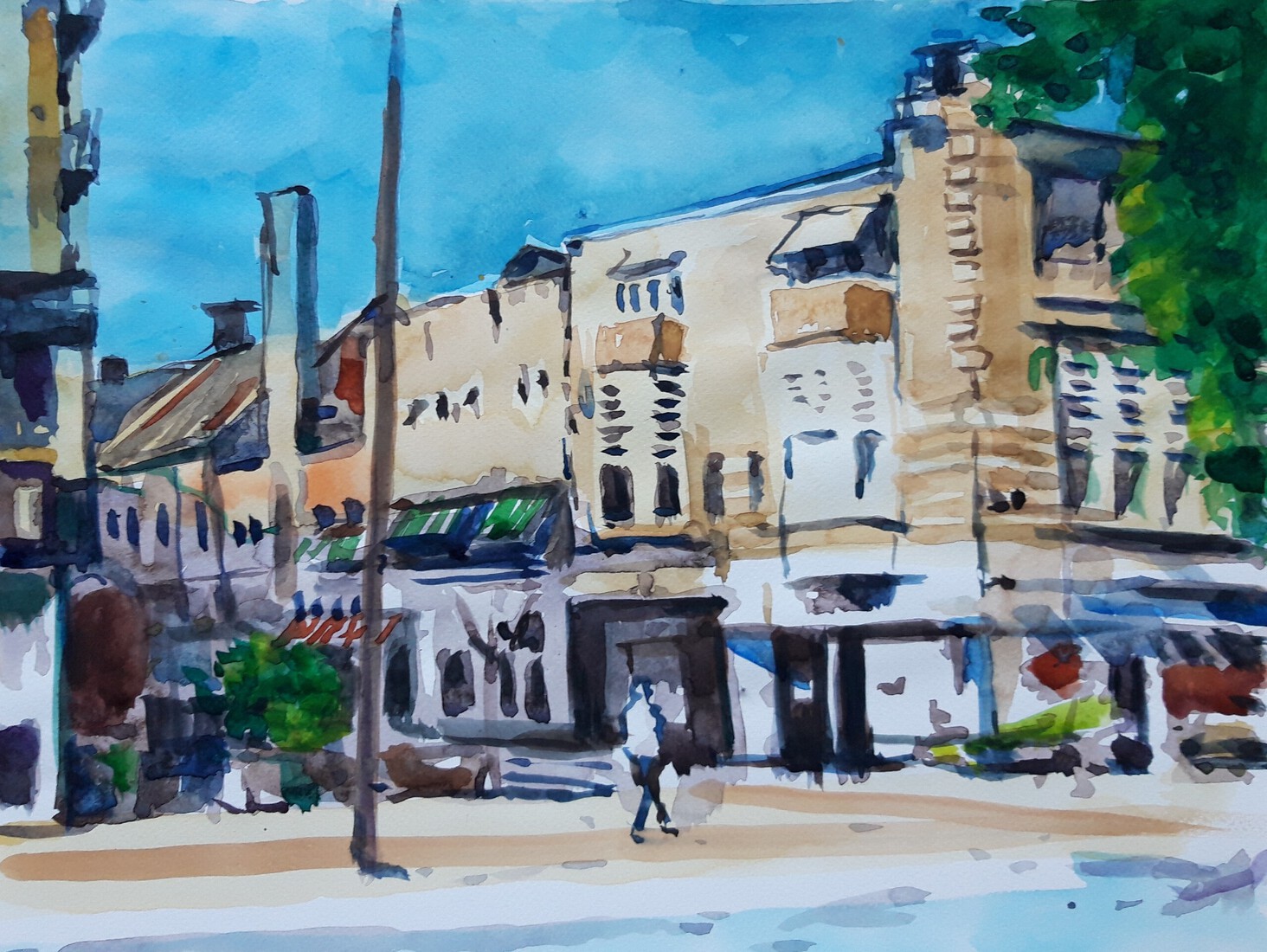 Hoek Heuvelring Telegraafstraat