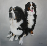 Veelal in opdracht geschilderde of getekende (huis)dieren.