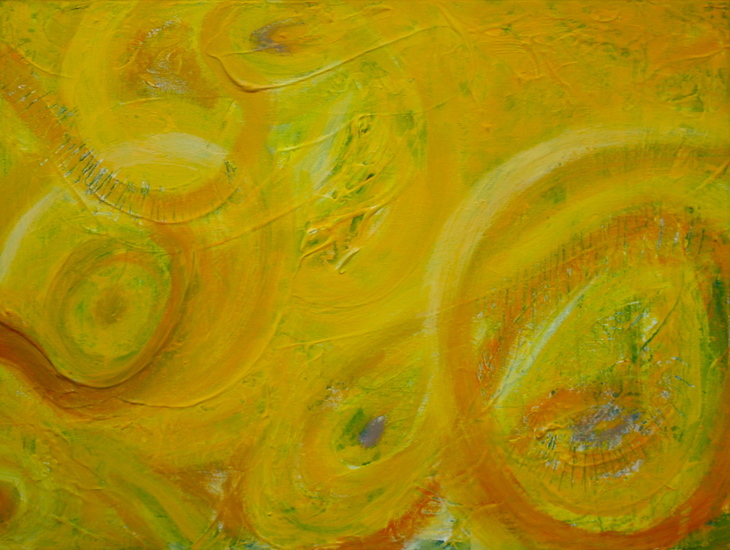 Circles of life - yellow