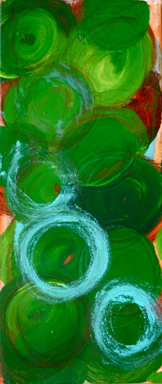 Circles of life - green