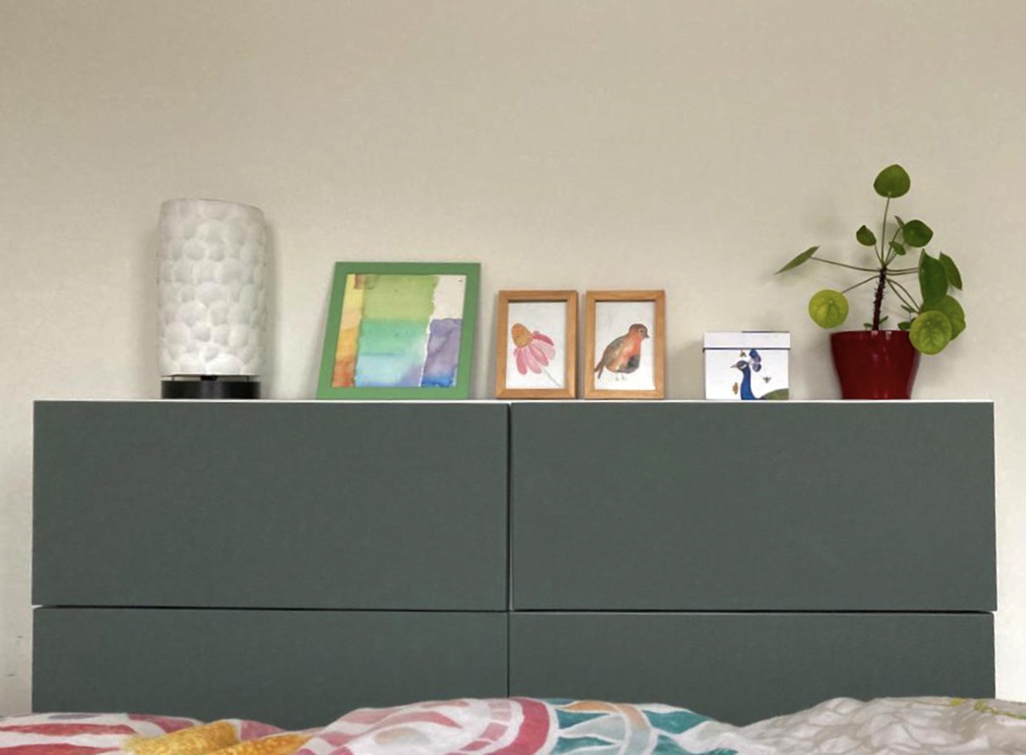 Kleintje kunst, Bloem en Roodborstje