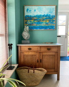 Mensen gelukkig maken met mijn werk en zien waar de kunstwerken terecht komen vind ik het allerleukst. Hier verzamel ik foto's van mijn werken in hun nieuwe huis.