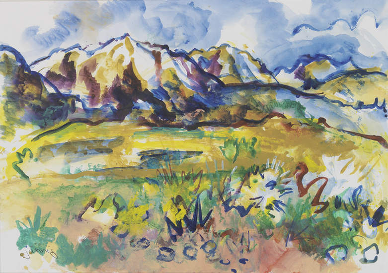 Aan de voet van de eeuwige sneeuw