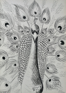 Inktober wordt elk jaar in de maand oktober gehouden. 
Elke dag krijg je een woord waar je mee aan de slag kan. 
In eerste instantie is het de bedoeling om met zwart en wit te werken maar als dat je niet trekt dan mag in kleur ook. Echte regels zijn er niet. 
Het is vooral de bedoeling dat je plezier hebt in wat je aan het doen bent en je vaardigheden te vergroten. 