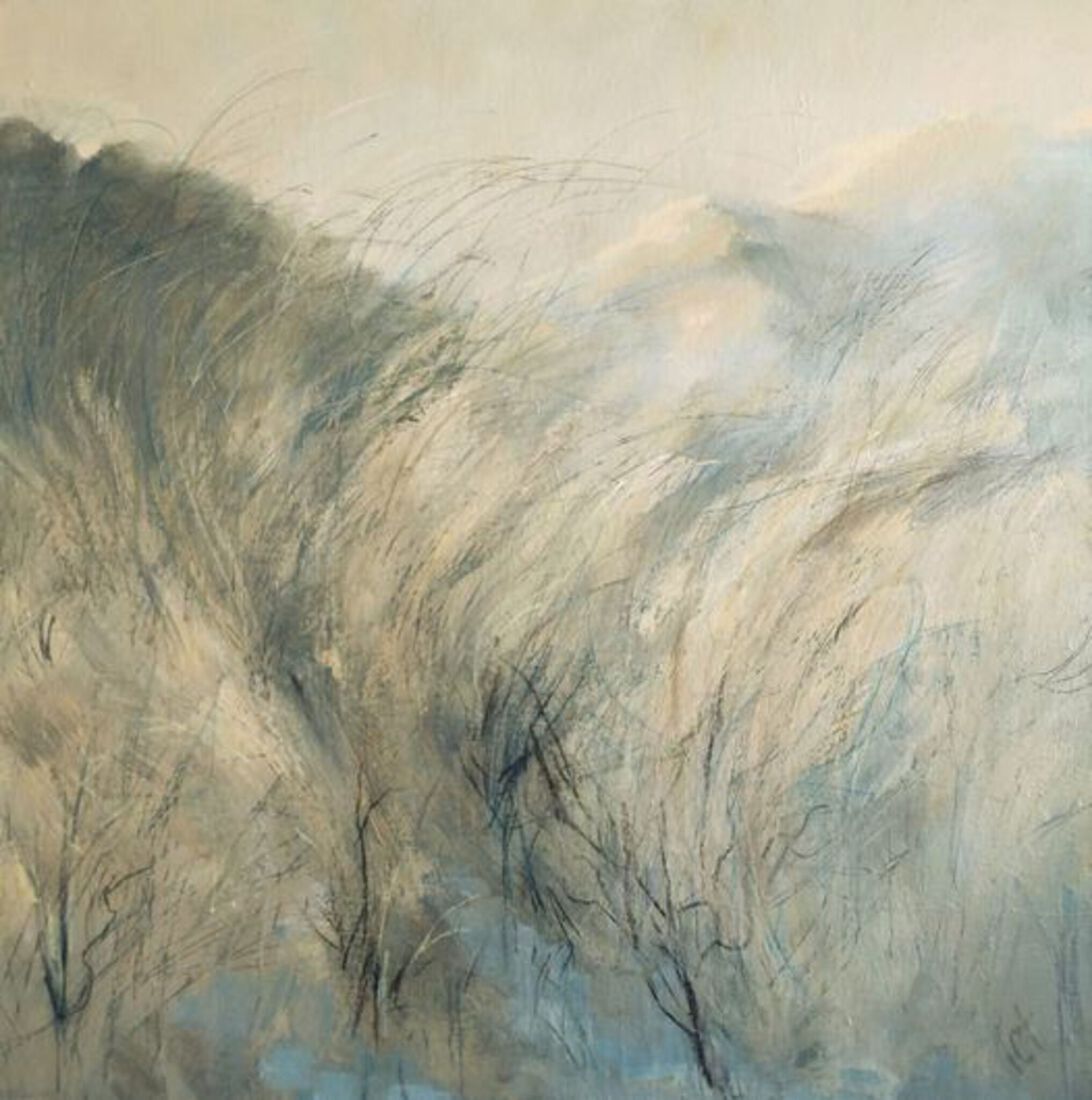 Hierachter ligt de zee