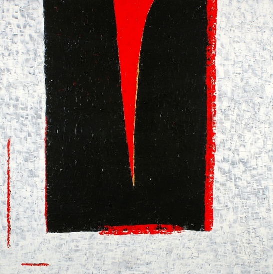 In between. ZWART-WIT-ROOD 1