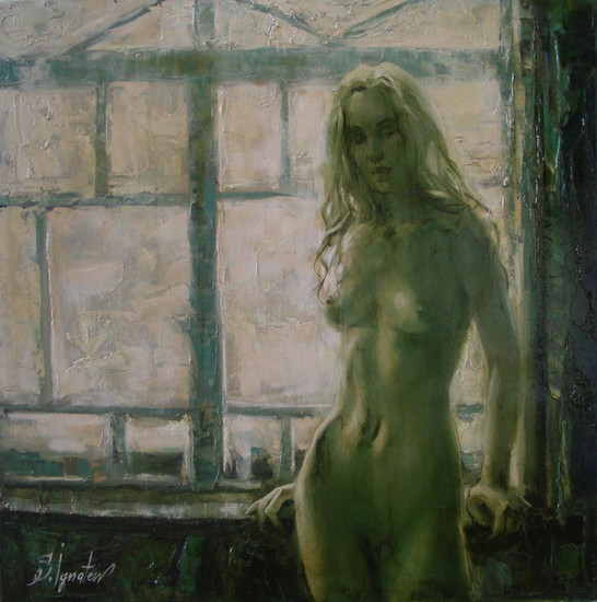 Nude at window