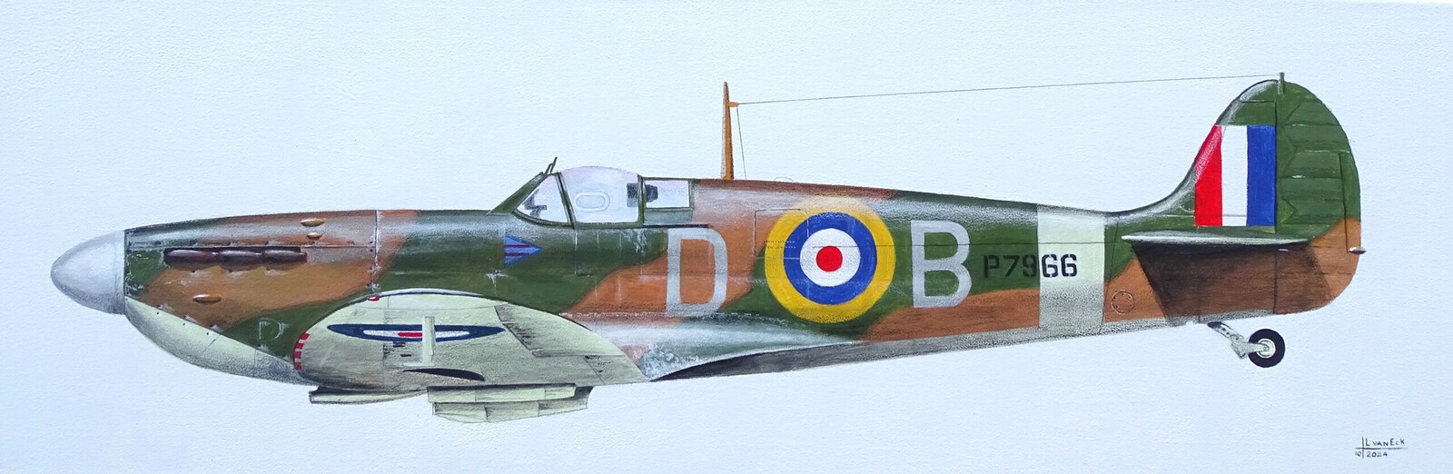 Supermarine Spitfire Mk II (Bestelnr, RAF-50)