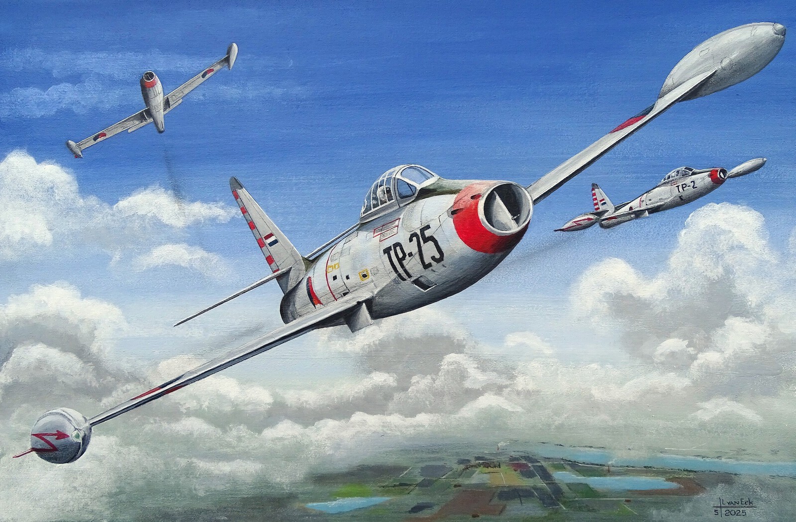 Republic F84-G Thunderjet (Bestnr: KLU-21)
