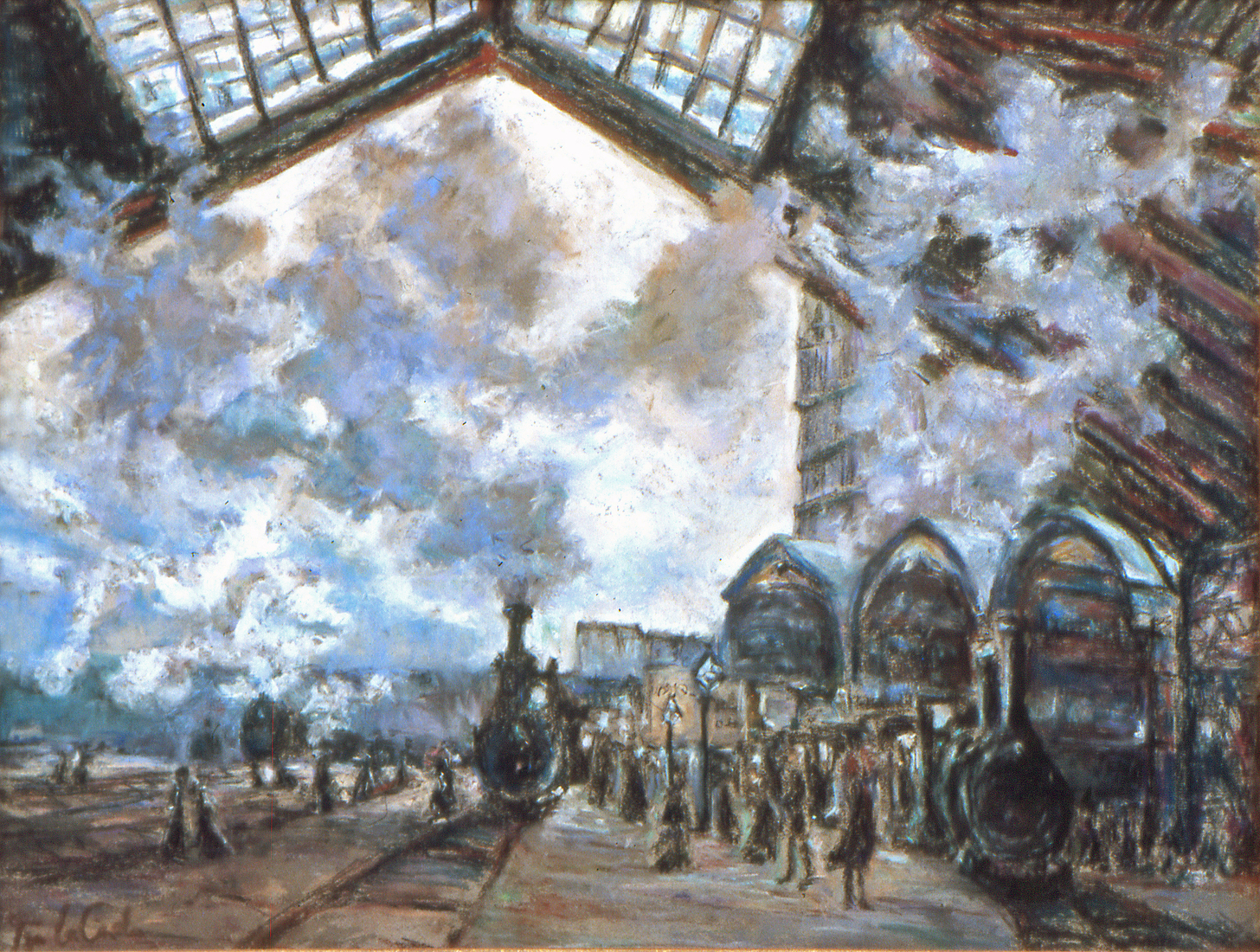 Het station van Saint-Lazare