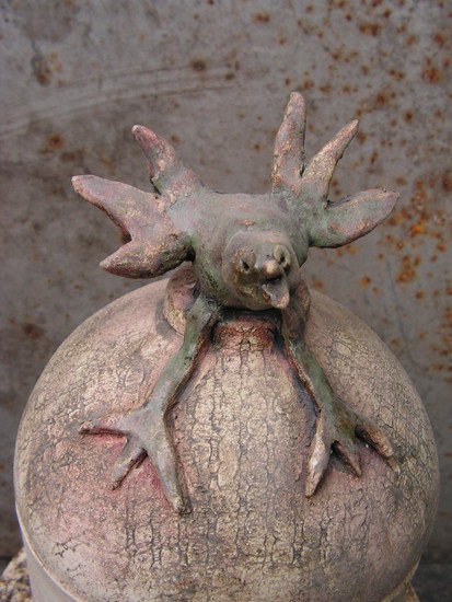 vogeldetail van de vogeltempel