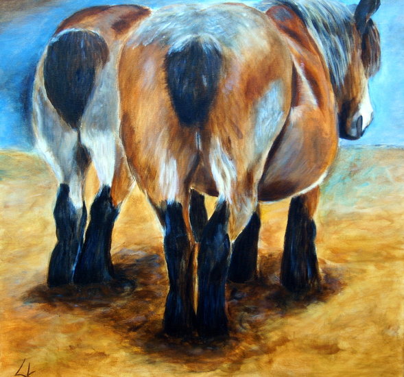 Belgische trekpaarden