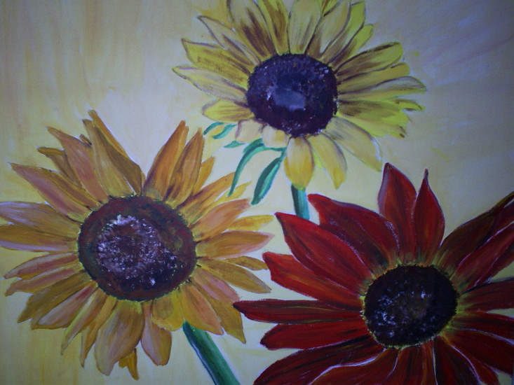 Zonnebloem trio