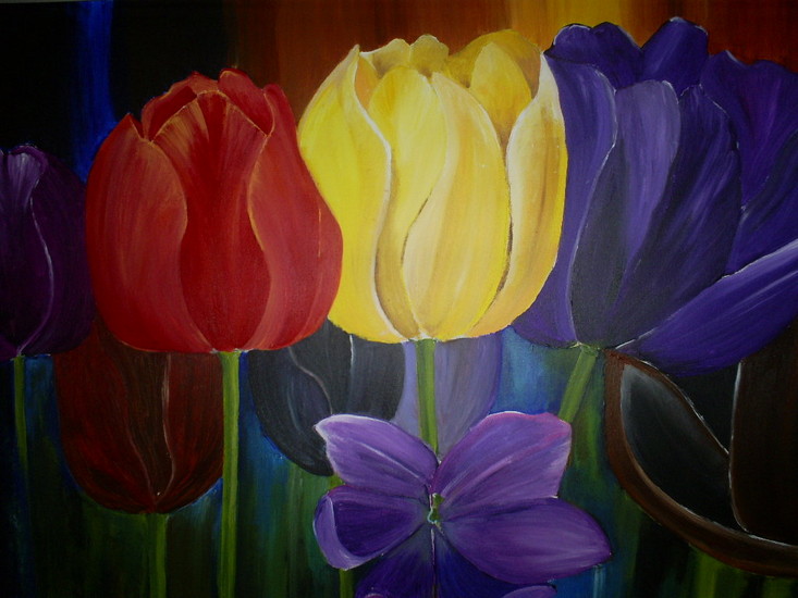 Tulpen kleur