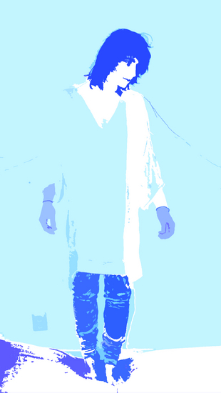 blue