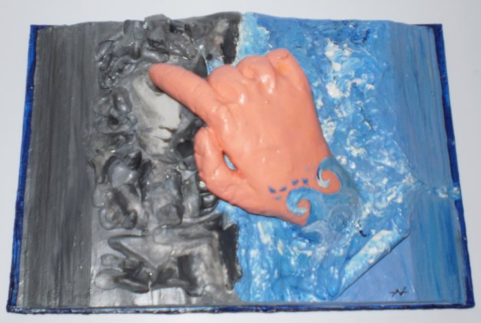 Open boek - Aanwijzing