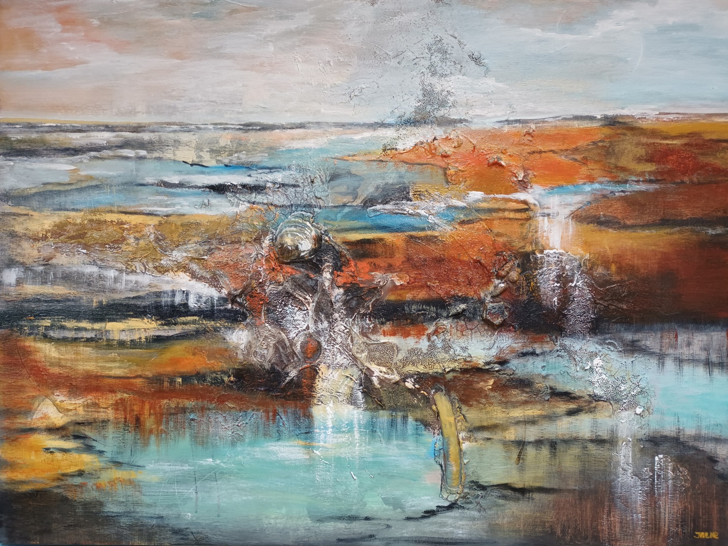 View on the lake’s