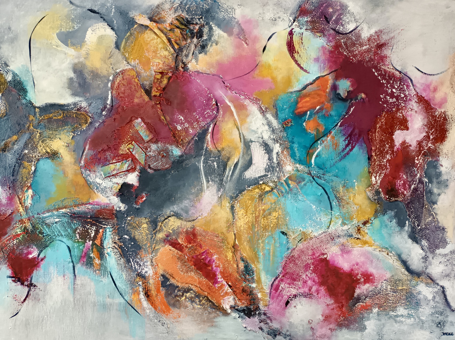 Different red feelings