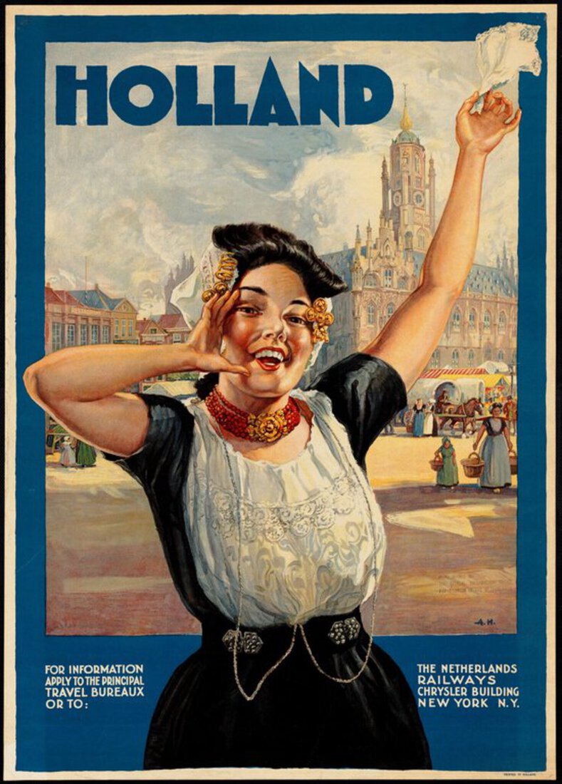 Vintage Poster Holland