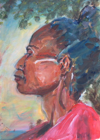 Werken aan zee in Bali