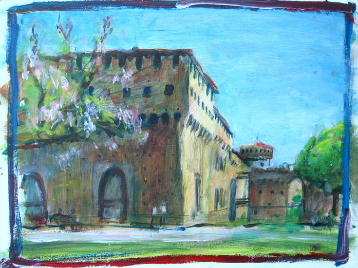 Milaan 1 Castello Sforzesco