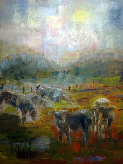 Grazers op het Nonnenlanenpad