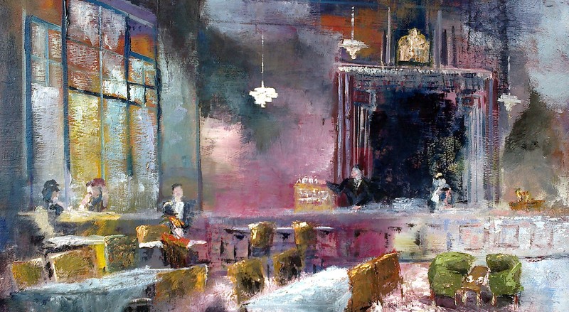 De trein vertrekt vanaf spoor 11b