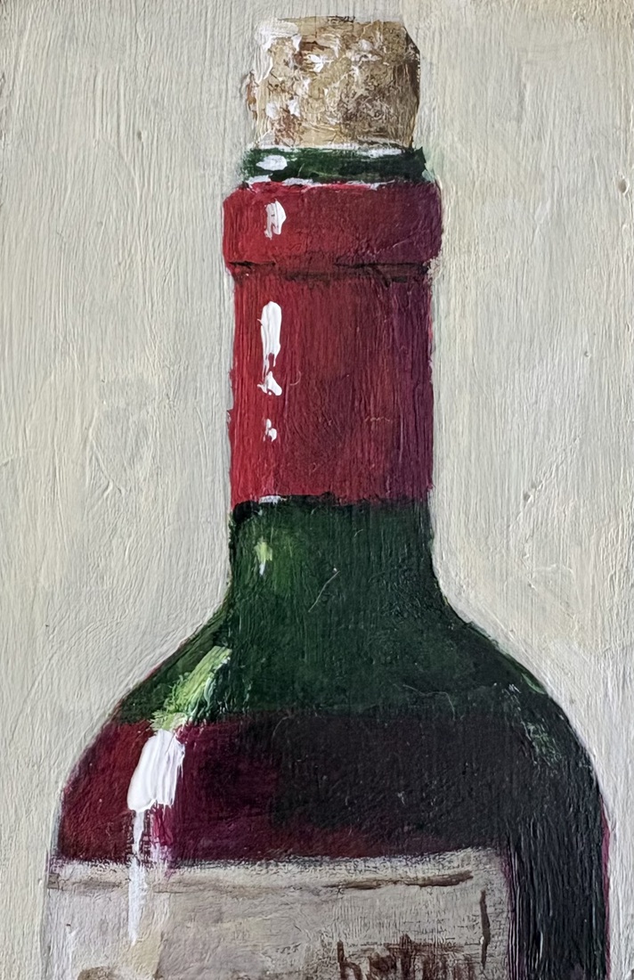 Fles wijn