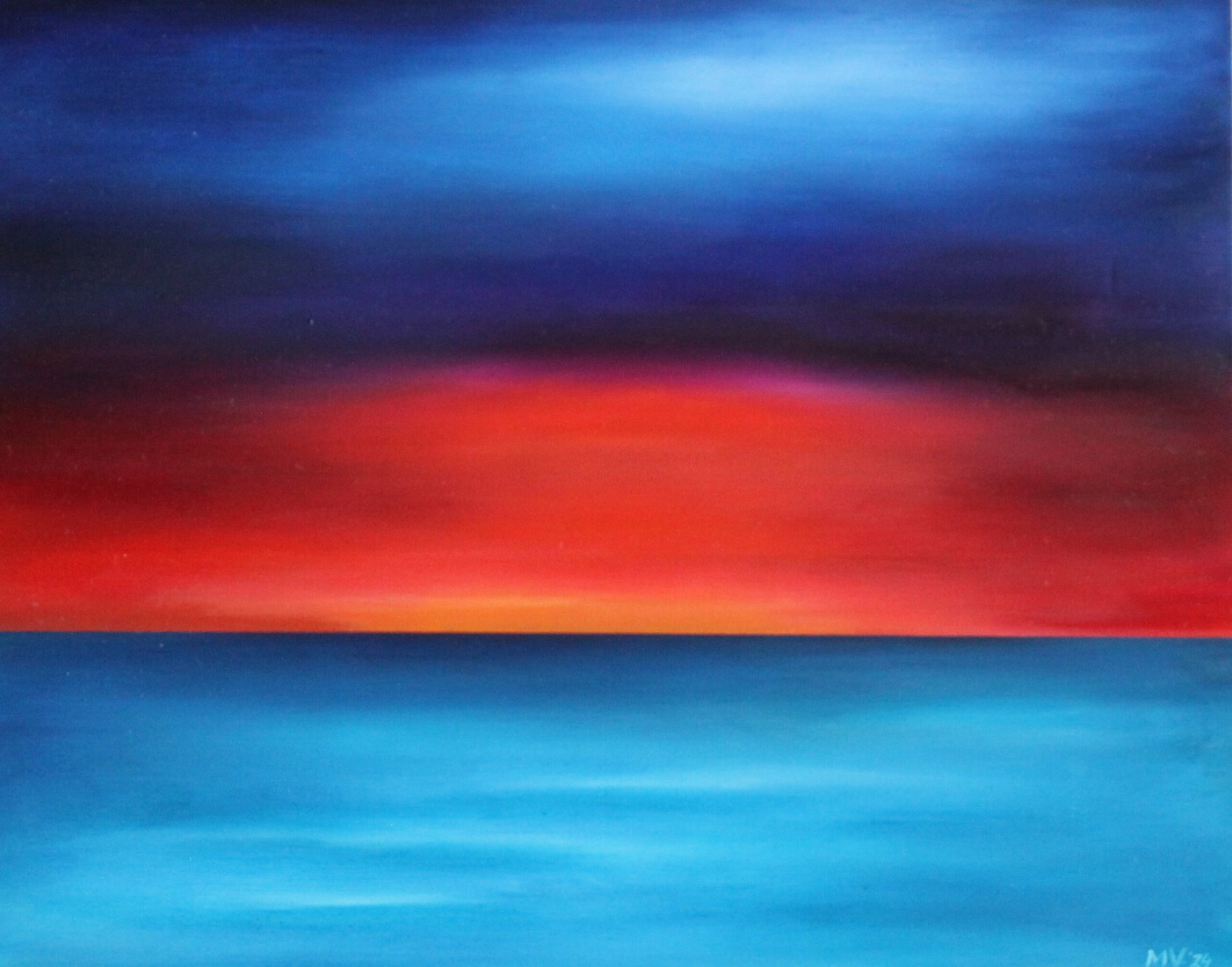 Rood boven de horizon