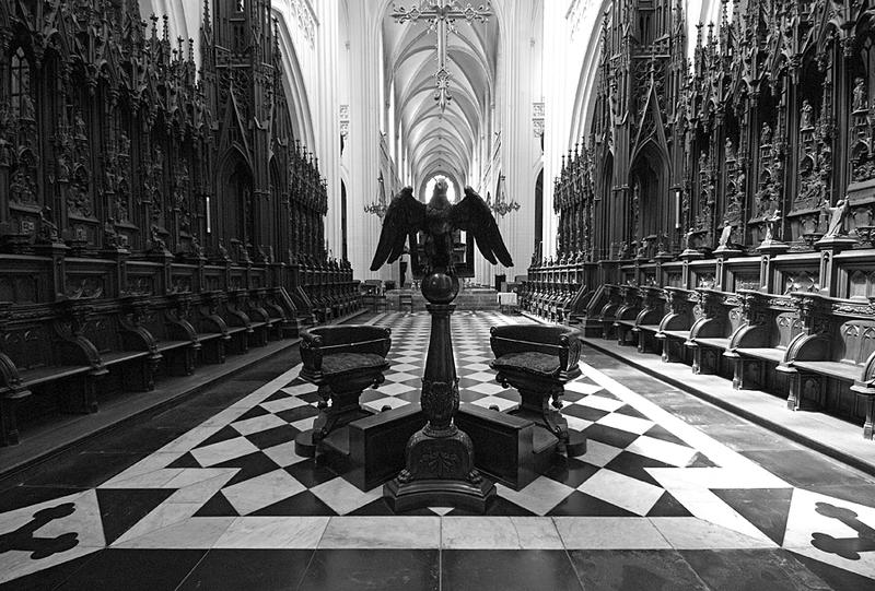 Interieur kerk