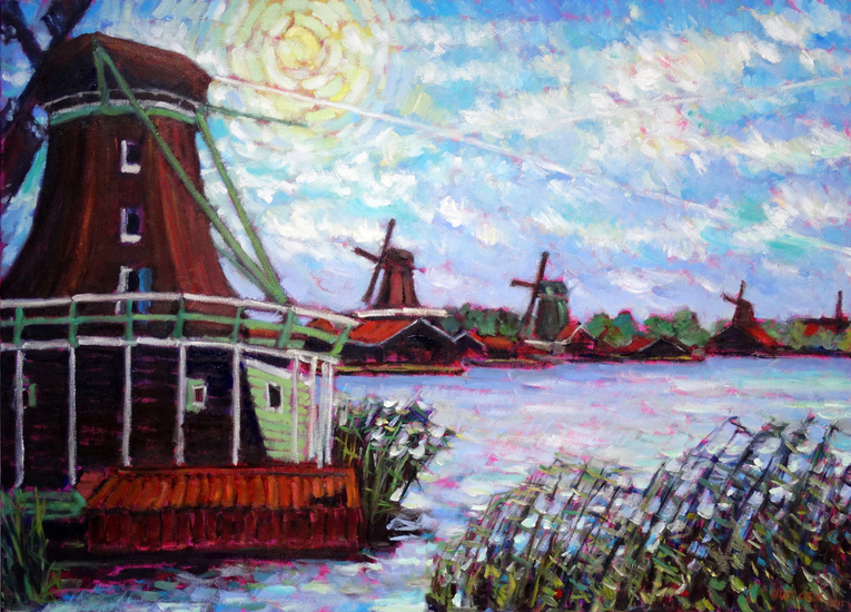 Windmill near the Zaan 2