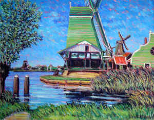 Op deze pagina staan een aantal recente plein-air geschilderde landschappen