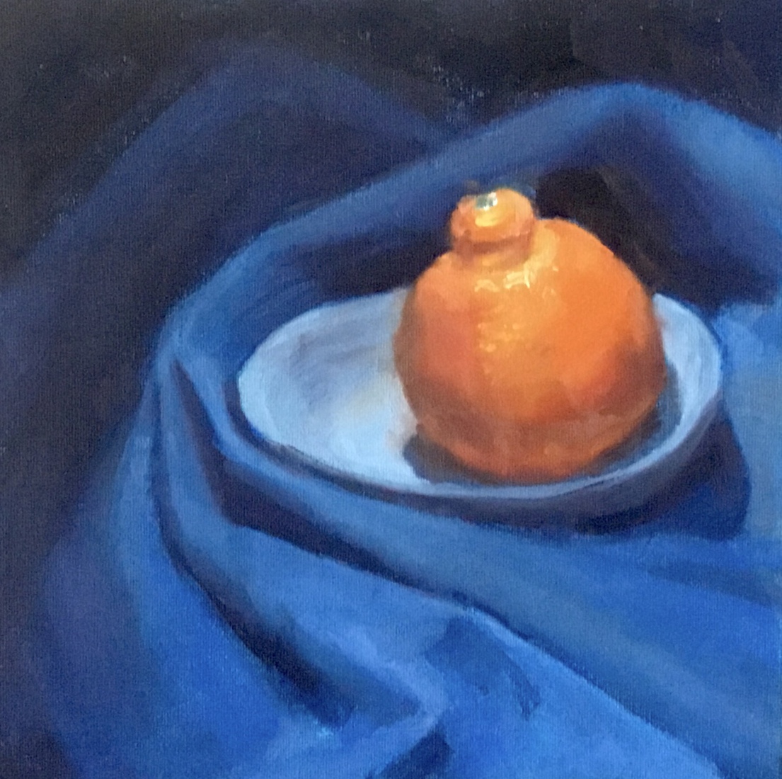 Floating tangerine
