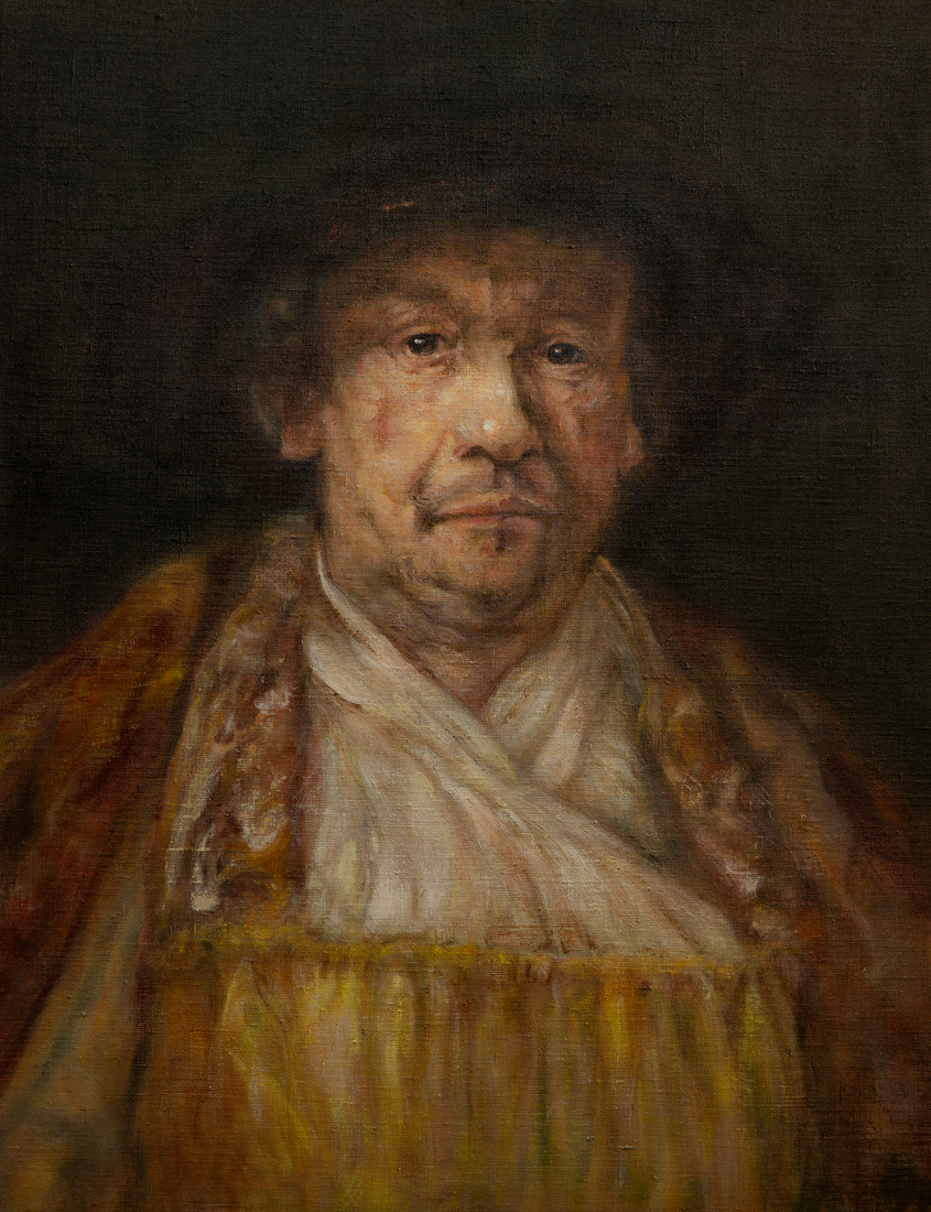 Rembrandt zelfportret 2 (studie)