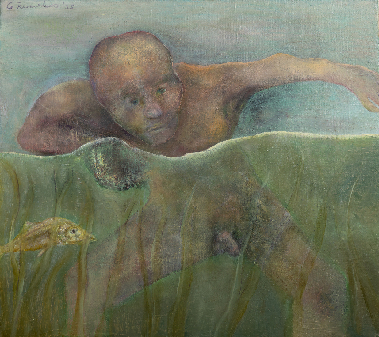 not waving but drowning