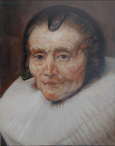 Vingeroefeningen naar werken van meesters.