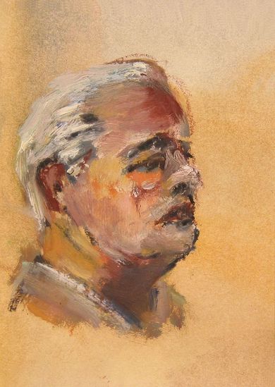 Portret olieverf nr.16