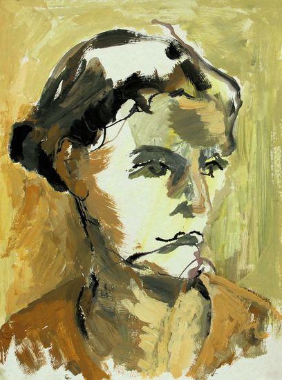 Portret olieverf nr.48