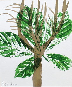 Deze kleine werken zijn gemaakt met inkt en acrylverf Prijs 40 euro excl. lijst