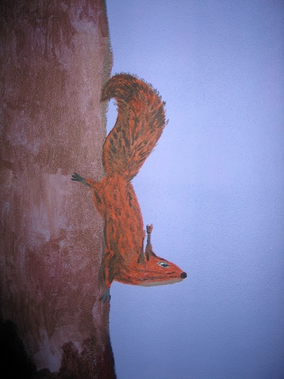detail boom eekhoorn