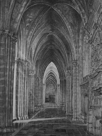 Dieppe St. Jacques - Potlood